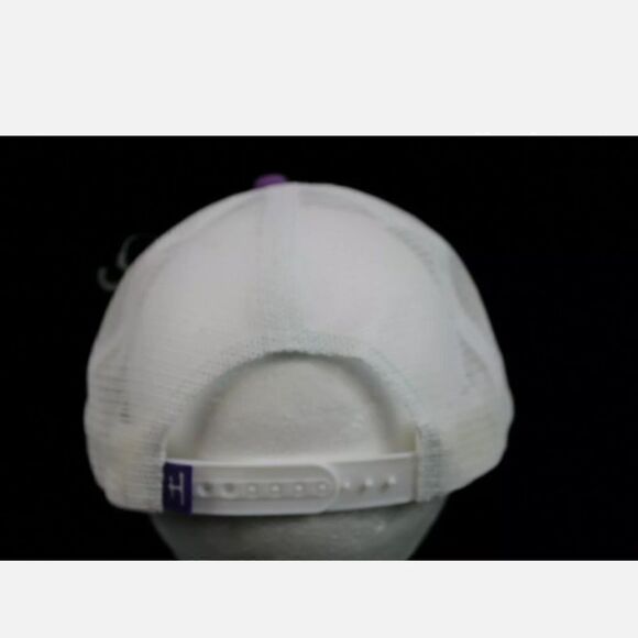 HEYBO Purple Stripes Hat/Cap Snap-Back Brand. - Picture 4 of 6